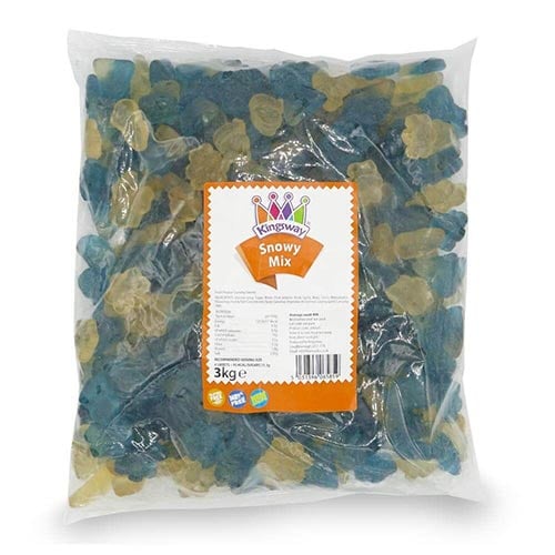 Kingsway Snowy Mix Christmas Gluten Free Sweets 3kg Product Image