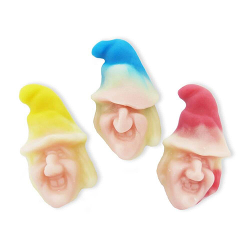 Kingsway Witch Heads Halloween Strawberry Flavour Jelly Sweet 6g Product Gallery Image