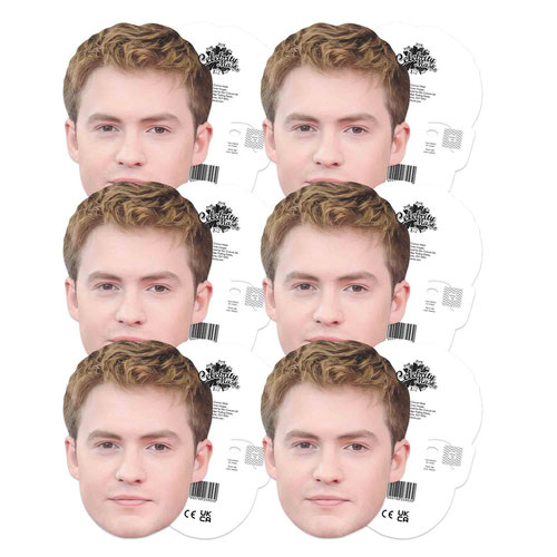 Kit Connor Cardboard Face Mask - Pack of 6 Product Gallery Image