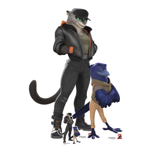 Kitty & Susan Bad Guys Lifesize Cardboard Cutouts 113cm - Pack of 2 Product Gallery Image