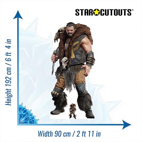 Kraven the Hunter Spider-Man 2 Marvel Lifesize Cardboard Cutout 192cm Product Gallery Image