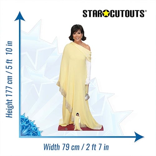 Kris Jenner Lifesize Cardboard Cutout 177cm Product Gallery Image