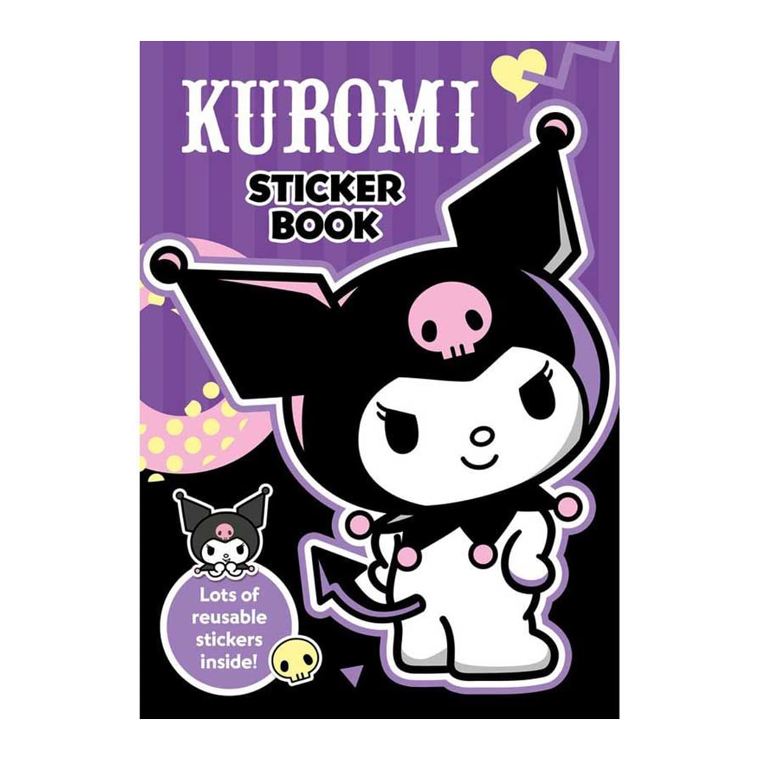 Kuromi Sanrio Sticker & Colouring Book
