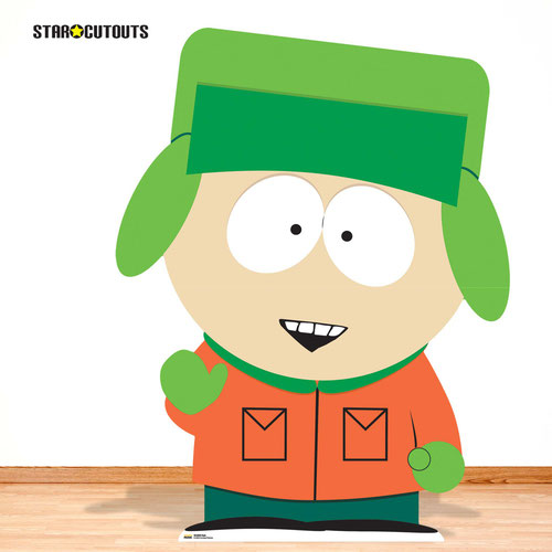 Kyle Broflovski South Park Star Mini Cardboard Cutout 91cm Product Gallery Image