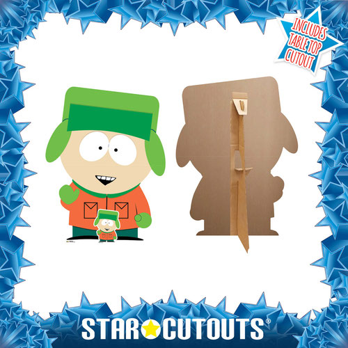Kyle Broflovski South Park Star Mini Cardboard Cutout 91cm Product Gallery Image