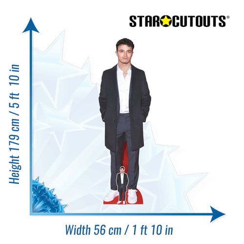 Lando Norris Suit Lifesize Cardboard Cutout 179cm Product Gallery Image