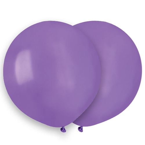 Lavender Bio Latex Balloons 48cm / 19 in - Pack of 25 Product Gallery Image