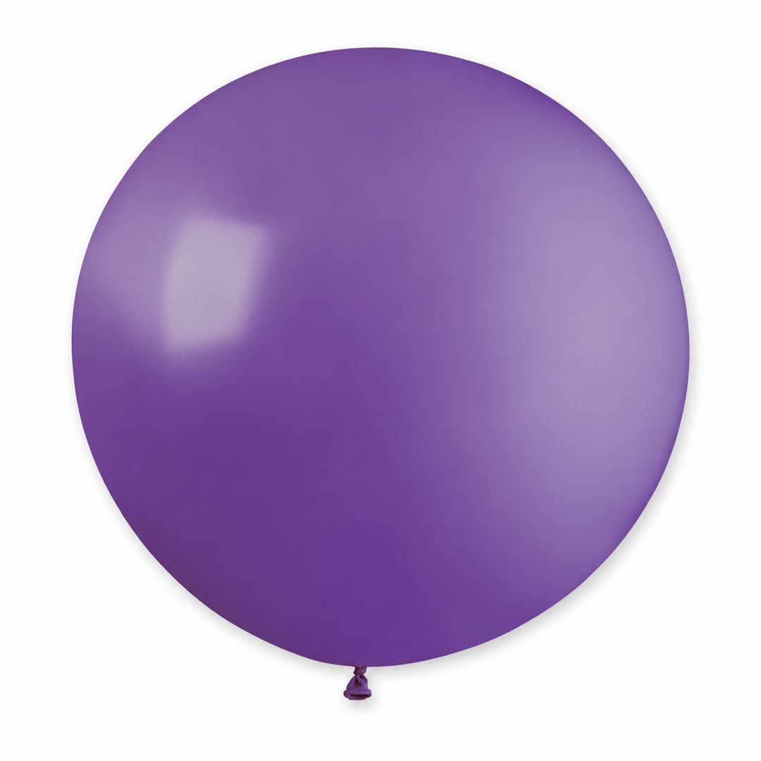 Lavender Jumbo Latex Balloon 79cm / 31 in - Single