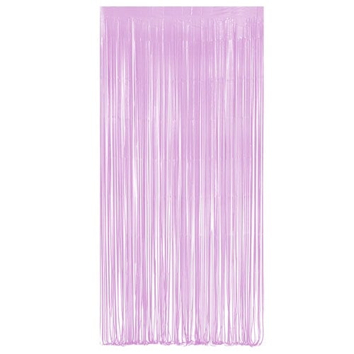 Lavender Plastic Fringe Door Curtain 1.9m x 99cm Product Image