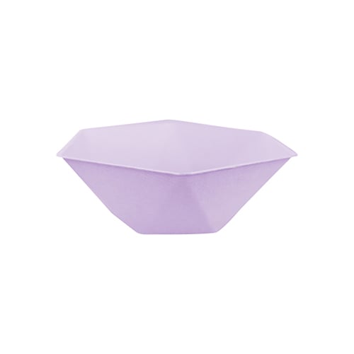 Lavender Purple Compostable Hexagonal Vert Decor Paper Bowls 16cm - Pack of 6 Bundle Product Image