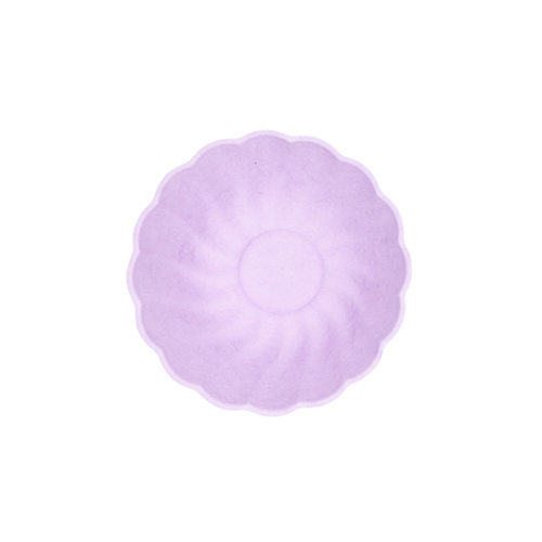 Lavender Purple Compostable Vert Decor Round Petal Paper Bowls 15cm - Pack of 6 Product Gallery Image
