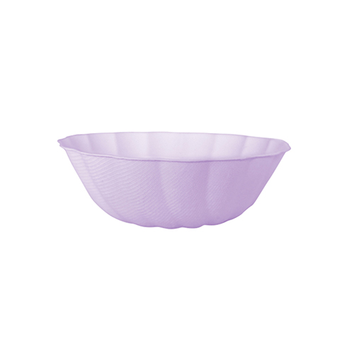 Lavender Purple Compostable Vert Decor Round Petal Paper Bowls 15cm - Pack of 6 Bundle Product Image
