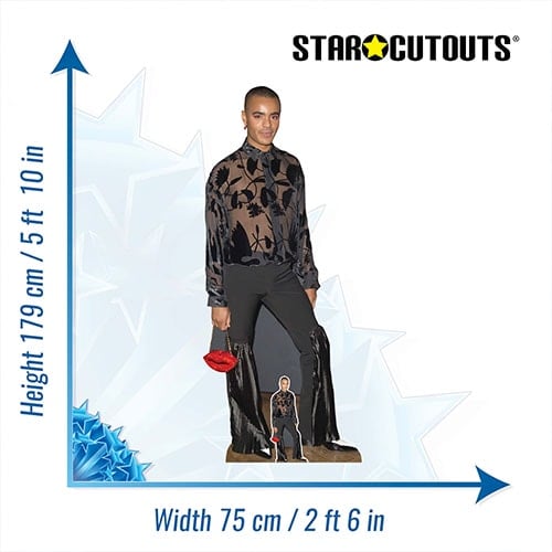 Layton Williams Lifesize Cardboard Cutout 179cm Product Gallery Image