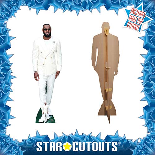 LeBron James Lifesize Cardboard Cutout 197cm Product Gallery Image