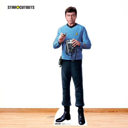 Leonard McCoy Star Trek DeForest Kelley Lifesize Cardboard Cutout 180cm Product Gallery Image