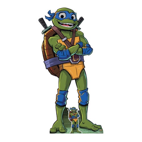 Leonardo Tales of TMNT Teenage Mutant Ninja Turtles Lifesize Cardboard Cutout 135cm