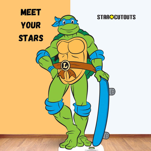 Leonardo TMNT Teenage Mutant Ninja Turtles Lifesize Cardboard Cutout 135cm Product Gallery Image