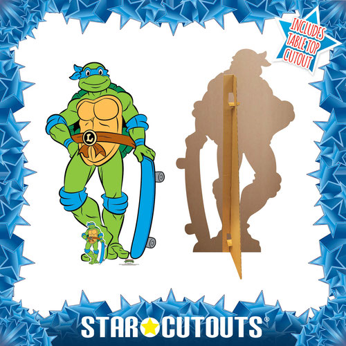 Leonardo TMNT Teenage Mutant Ninja Turtles Lifesize Cardboard Cutout 135cm Product Gallery Image