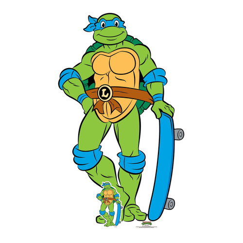 Leonardo TMNT Teenage Mutant Ninja Turtles Lifesize Cardboard Cutout 135cm Product Gallery Image