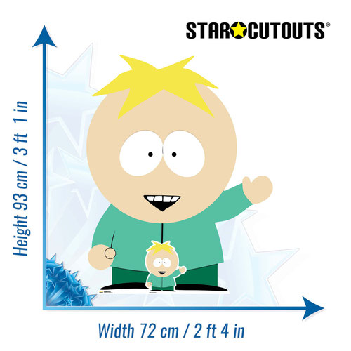 Leopold Butters Stotch South Park Star Mini Cardboard Cutout 93cm Product Gallery Image
