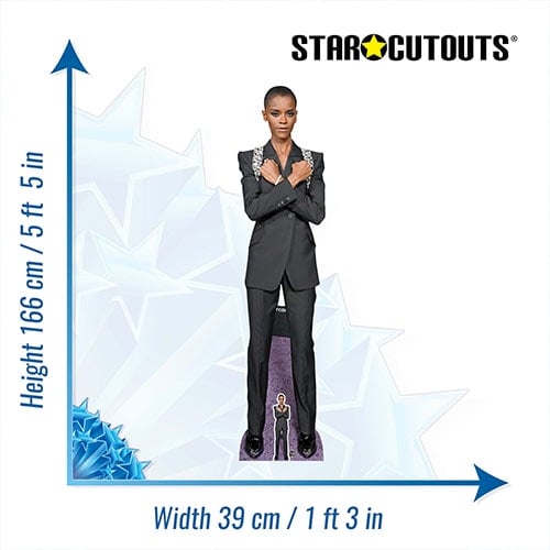 Letitia Wright Lifesize Cardboard Cutout 166cm Product Gallery Image