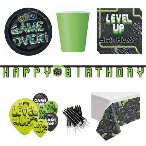Level Up Gaming 8 Person Deluxe Party Pack