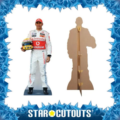 Lewis Hamilton Lifesize Cardboard Cutout 176cm Product Gallery Image