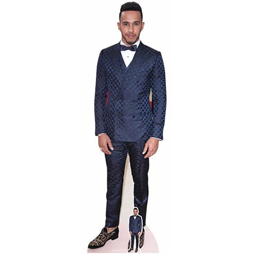 Lewis Hamilton Red Carpet Lifesize Cardboard Cutout 174cm Product Gallery Image