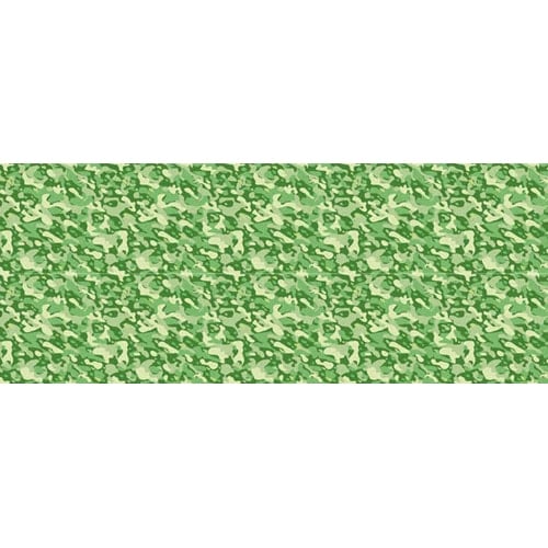 Light Green Camouflage Design Small Personalised Banner - 4ft x 2ft