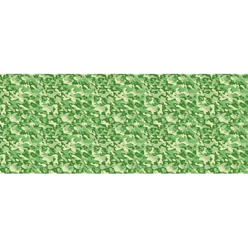 Light Green Camouflage Design Small Personalised Banner - 4ft x 2ft