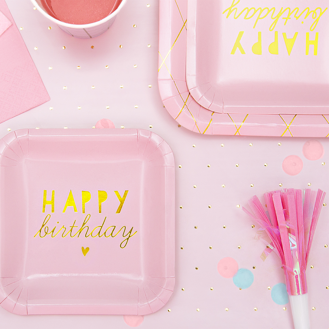 Light Pink Party Horn Blowers - Pack of 6 Product Gallery Image