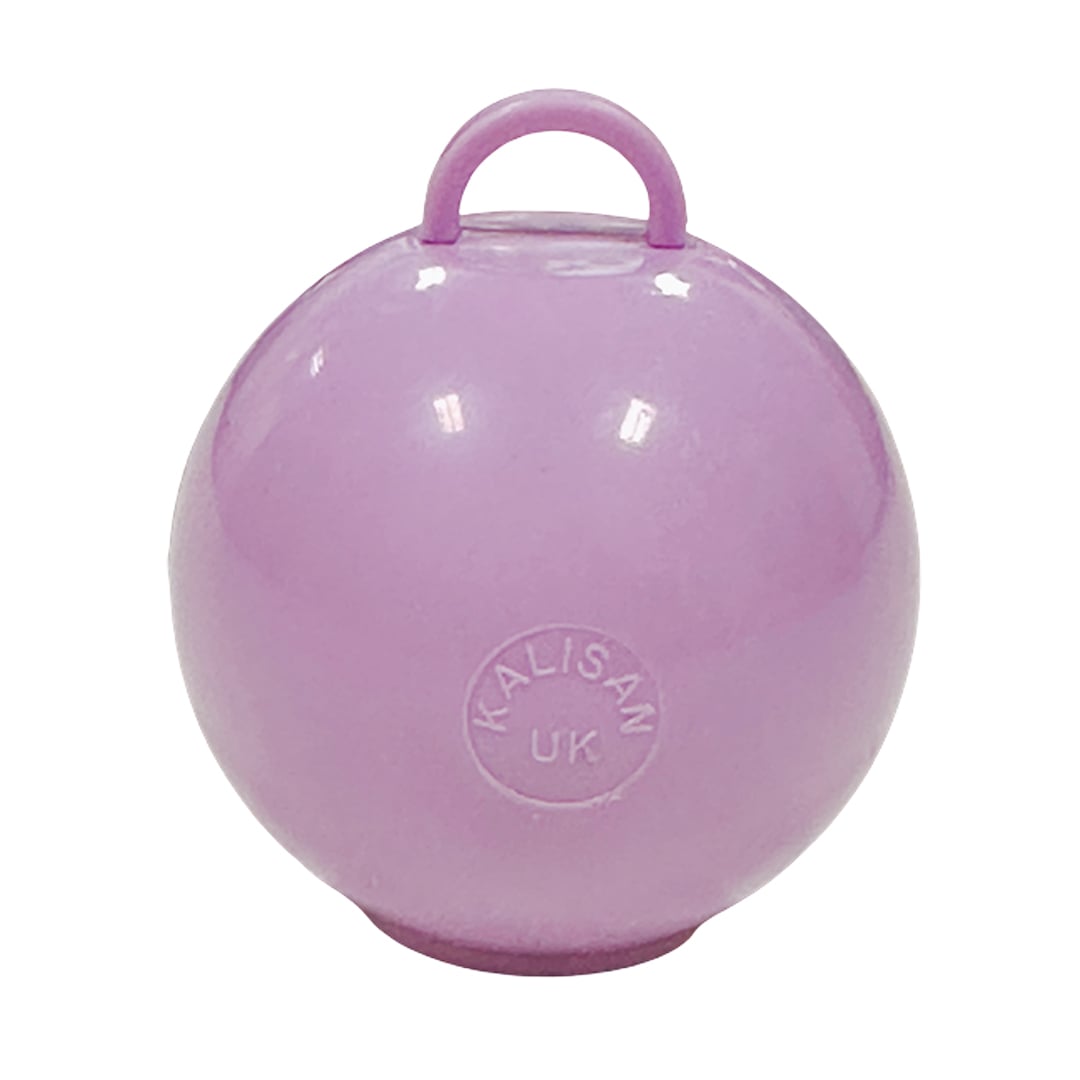 Lilac Round Bubble Balloon Weight 75g