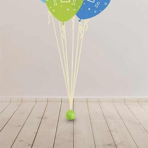 Lime Green Bubble Balloon Weight 35g Product Gallery Image