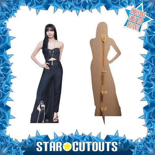 Lisa K-Pop Lifesize Cardboard Cutout 168cm Product Gallery Image