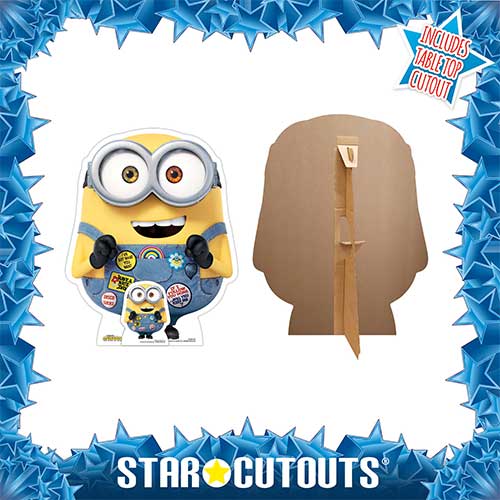Little Brother Bob Minions 2 Star Mini Cardboard Cutout 62cm Product Gallery Image