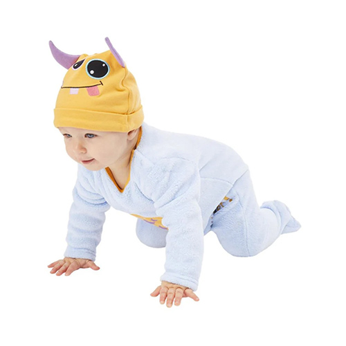 Little Monster Blue Fancy Dress Costume Unisex Baby - 9-12 Months Product Gallery Image