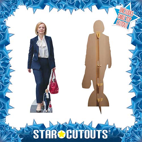 Liz Truss Lifesize Cardboard Cutout 168cm Product Gallery Image