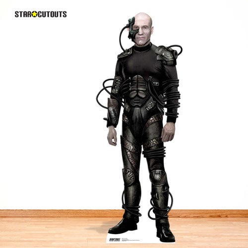 Locutus of Borg Picard Star Trek Patrick Stewart Lifesize Cardboard Cutout 180cm Product Gallery Image