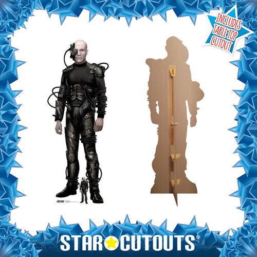 Locutus of Borg Picard Star Trek Patrick Stewart Lifesize Cardboard Cutout 180cm Product Gallery Image