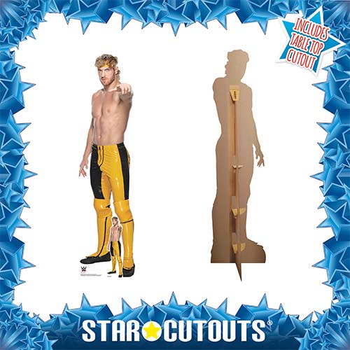 Logan Paul WWE Lifesize Cardboard Cutout 189cm Product Gallery Image