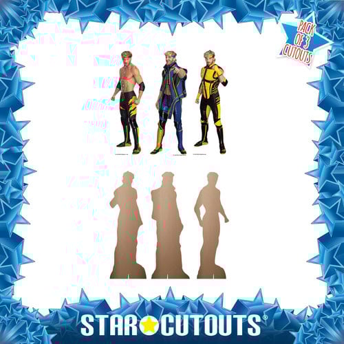Logan Paul WWE Shelf Table Top Cardboard Cutouts - Pack of 3 Product Gallery Image