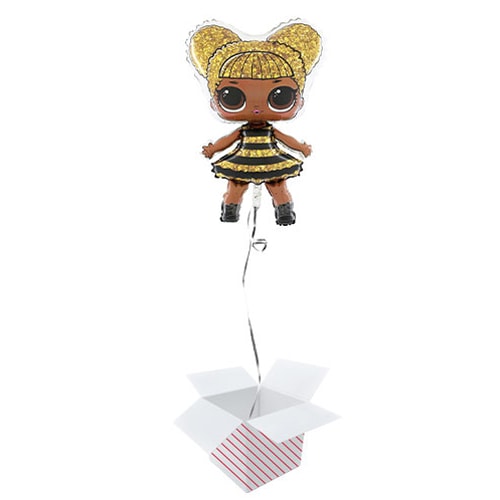 LOL Surprise Queen Bee Helium Foil Giant Balloon - Inflated Balloon in a Box Product Gallery Image