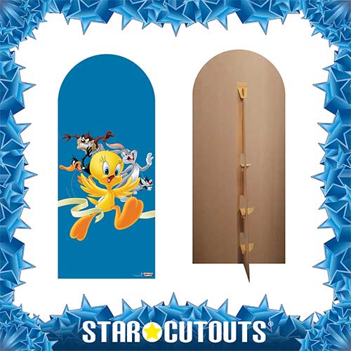 Looney Tunes Finishing Line Athletics Single Backdrop Cardboard Cutout 185cm Product Gallery Image