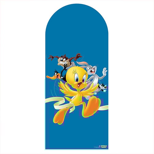 Looney Tunes Finishing Line Athletics Single Backdrop Cardboard Cutout 185cm Product Gallery Image