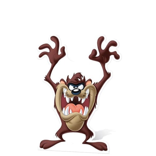 Taz Tasmanian Devil Looney Tunes Star Mini Cardboard Cutout 87cm Product Gallery Image