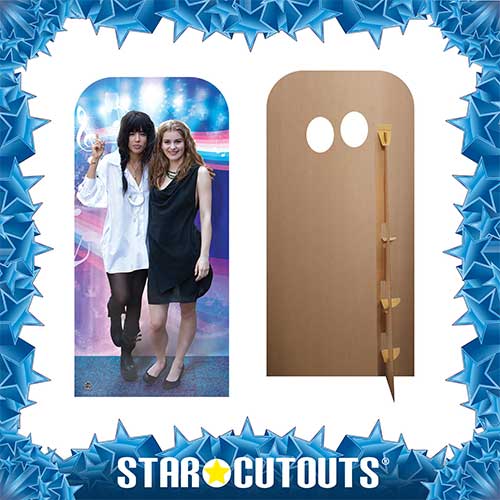 Loreen & Emmelie de Forest Eurovision Winners Stand In Cardboard Cutout 193cm Product Gallery Image