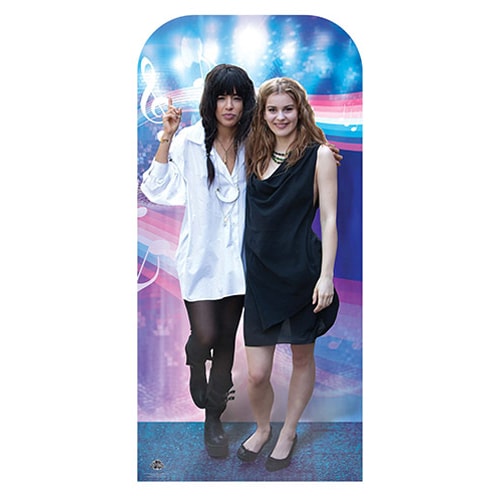 Loreen & Emmelie de Forest Eurovision Winners Stand In Cardboard Cutout 193cm Product Gallery Image