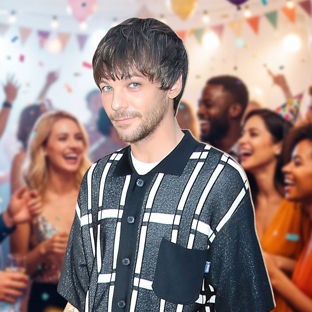 Louis Tomlinson Cardigan Lifesize Cardboard Cutout 173cm Product Gallery Image