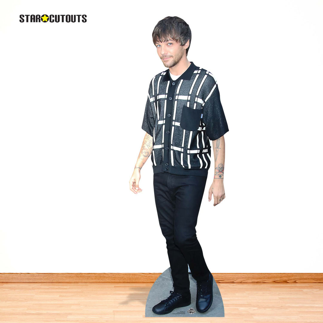 Louis Tomlinson Cardigan Lifesize Cardboard Cutout 173cm Product Gallery Image