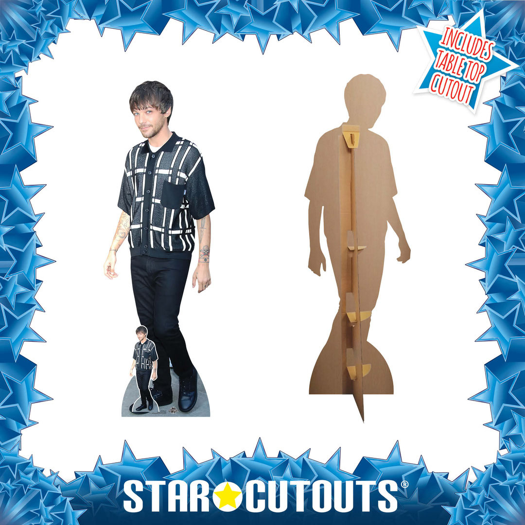 Louis Tomlinson Cardigan Lifesize Cardboard Cutout 173cm Product Gallery Image